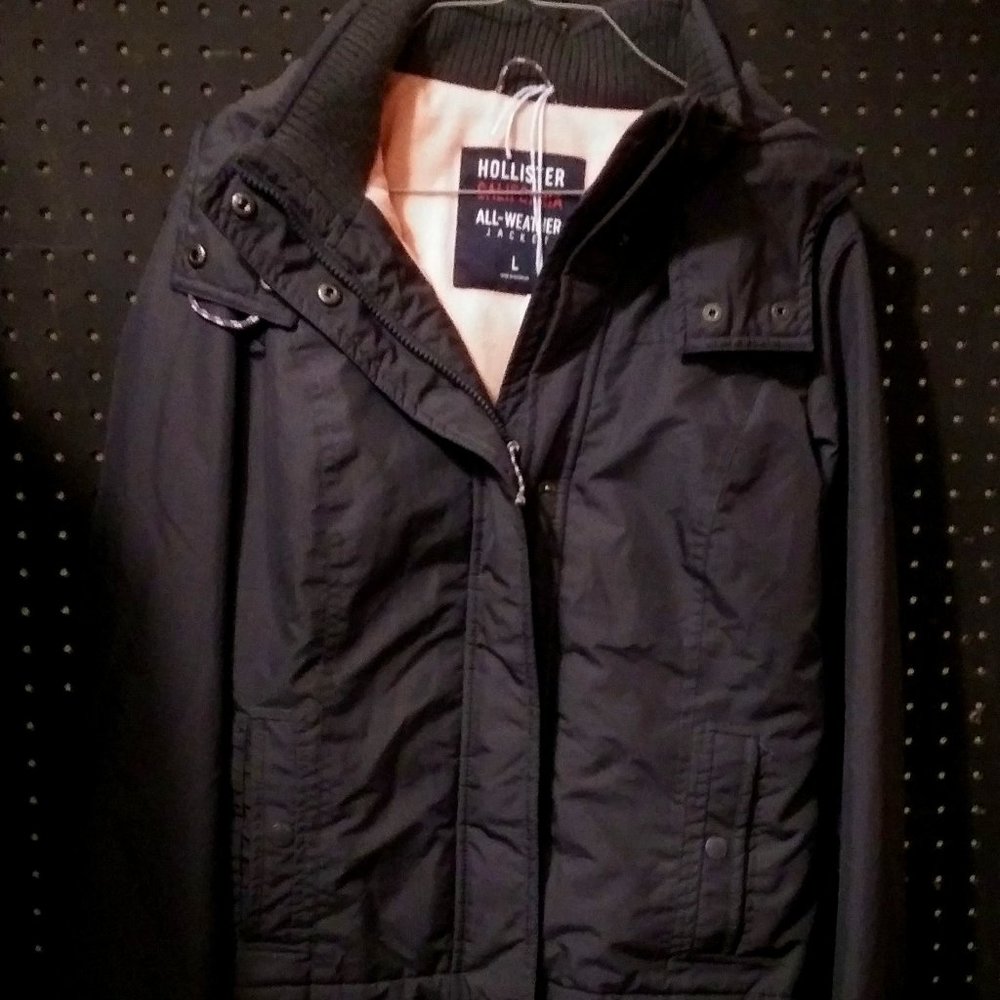 Hollister All Weather Jacket - Girls Size Large